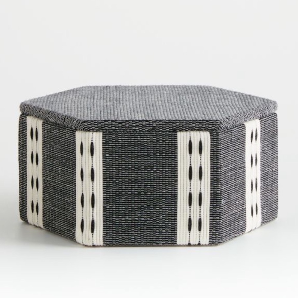 Crate and Barrel Hexagon Box